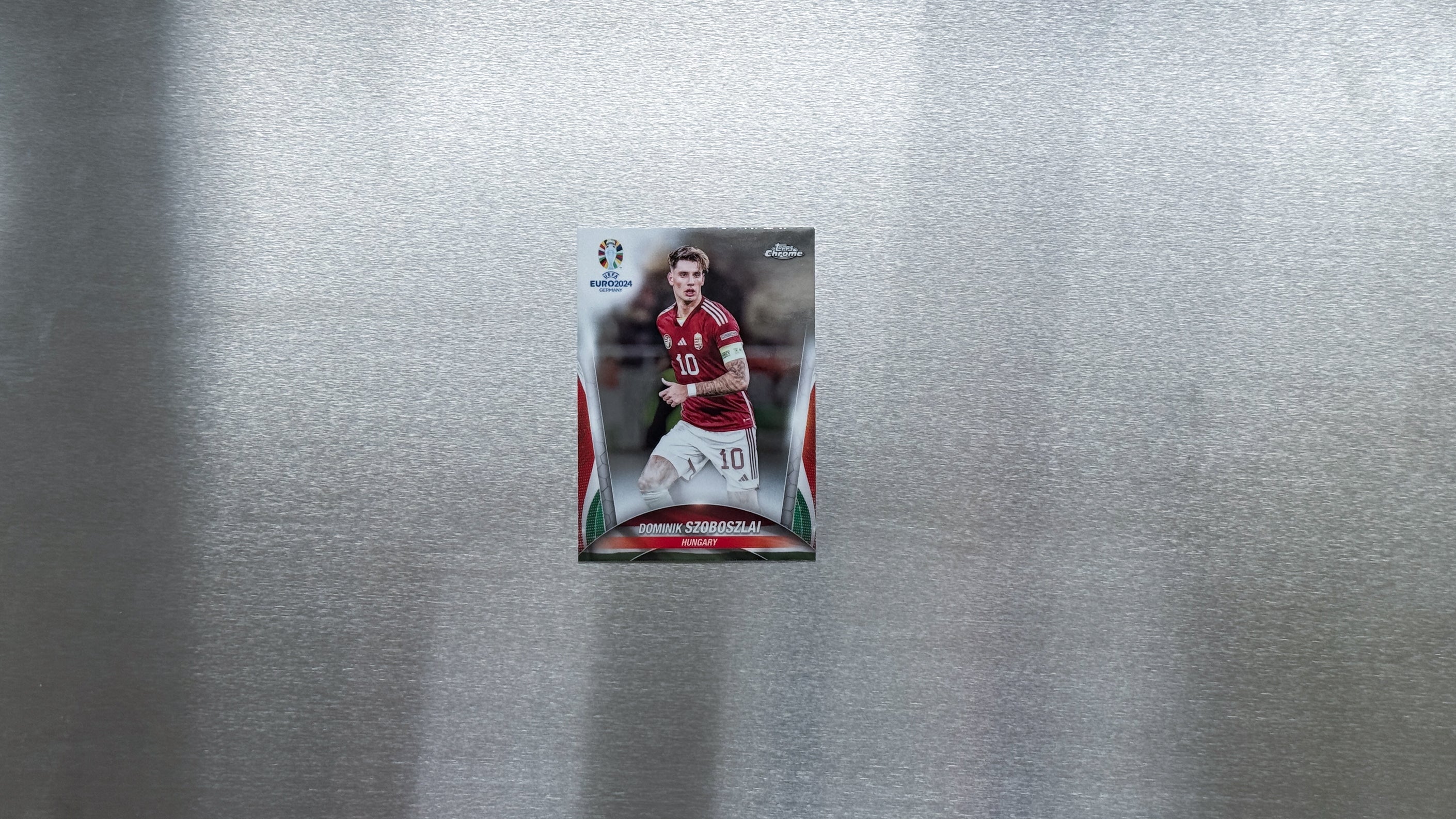 2024 Topps Chrome UEFA Euro - Hungary Team Card